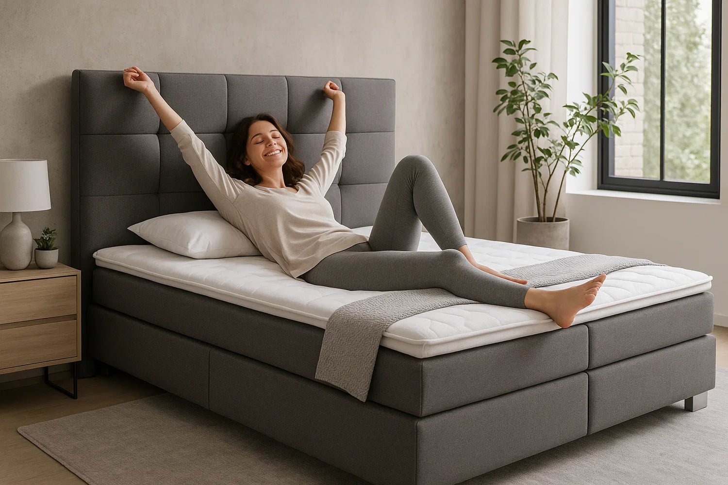 Mehr Komfort bei Rückenschmerzen: Warum das Boxspringbett die bessere Wahl ist