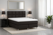 Boxspringbett MIAMI 140x200 – 7‑Zonen Tonnentaschenfederkern & Visco‑Topper - Interbed