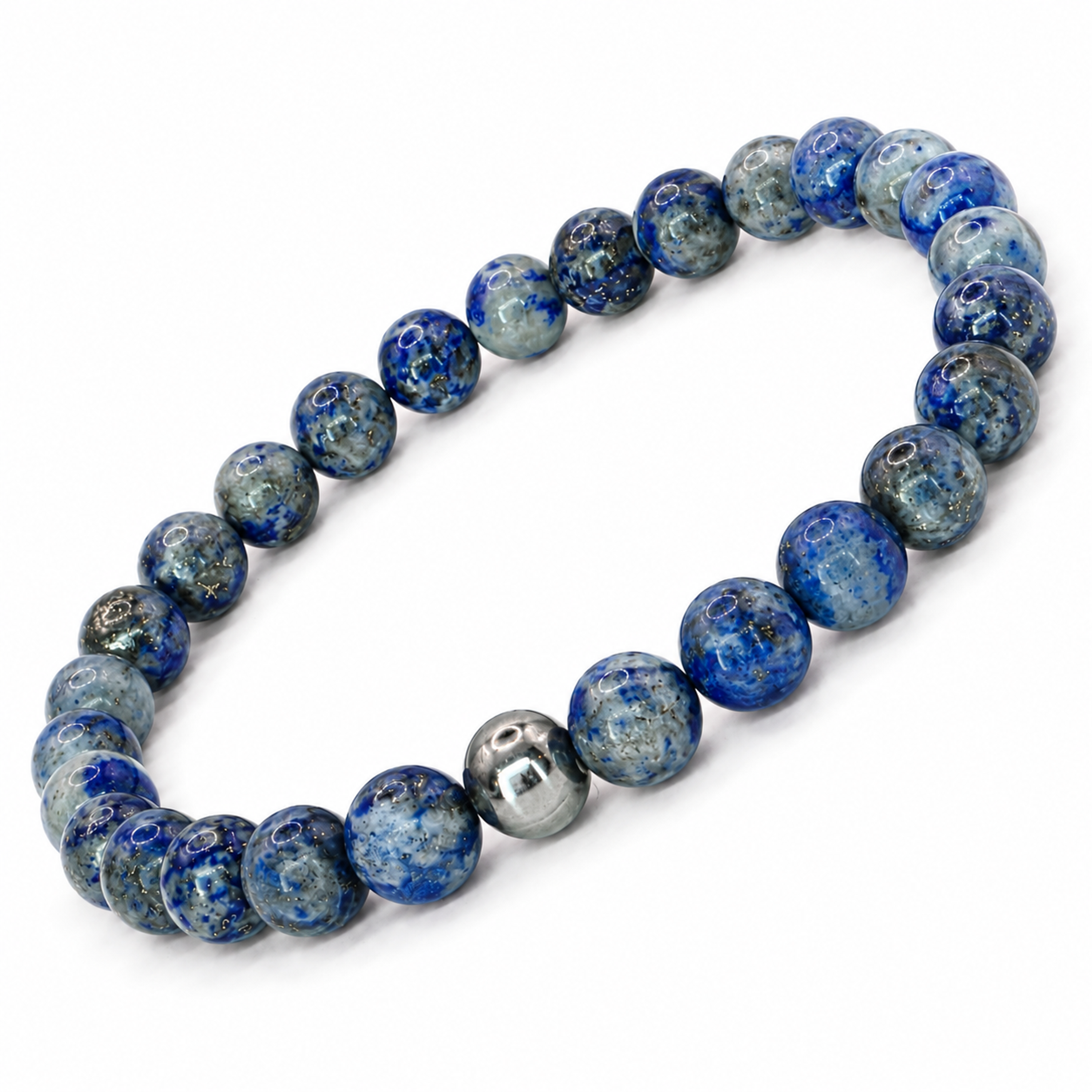 Lapislazuli Armband Natursteinperlen 6 mm - Interbed