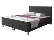 Boxspringbett E1 180x200 cm Webstoff Anhtrazi