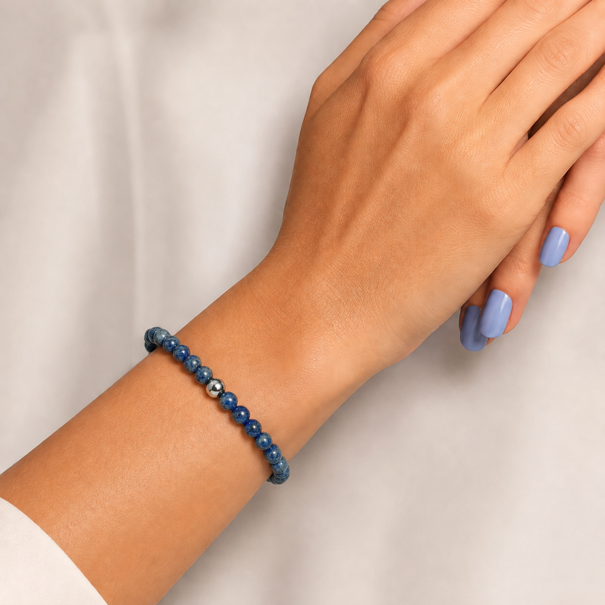Lapislazuli Armband Natursteinperlen 6 mm - Interbed
