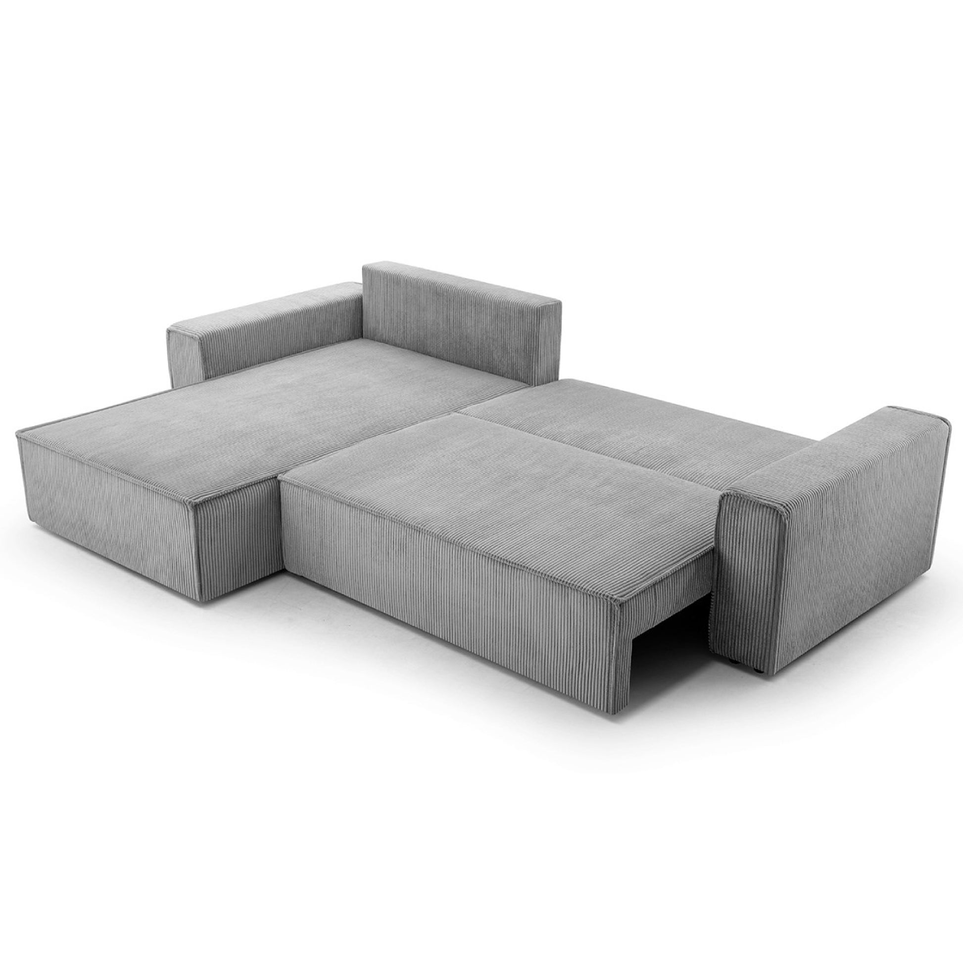 Ecksofa Gibraltar Cord XL Dark Green - Interbed