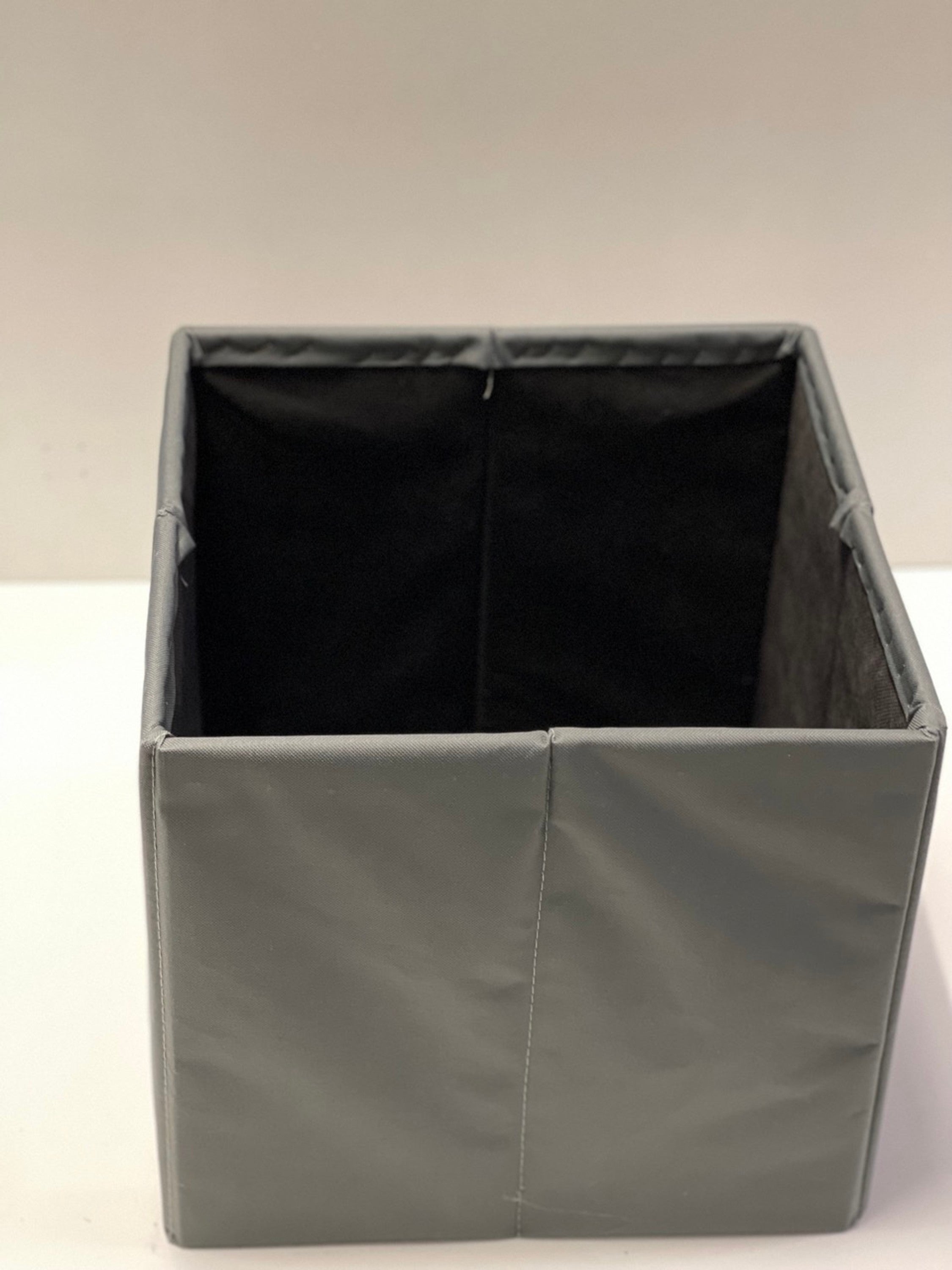 Hocker Box Faltbare Sitzbank mit abnehmbaren Deckel und Stauraum Anthrazit