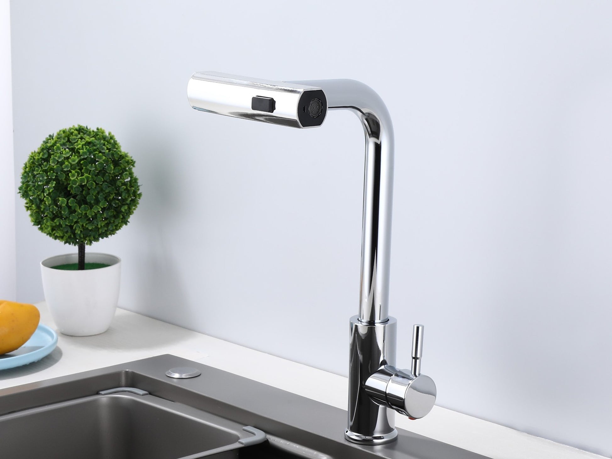 Küchenarmatur 360° Wasserhahn Verchromt - Interbed