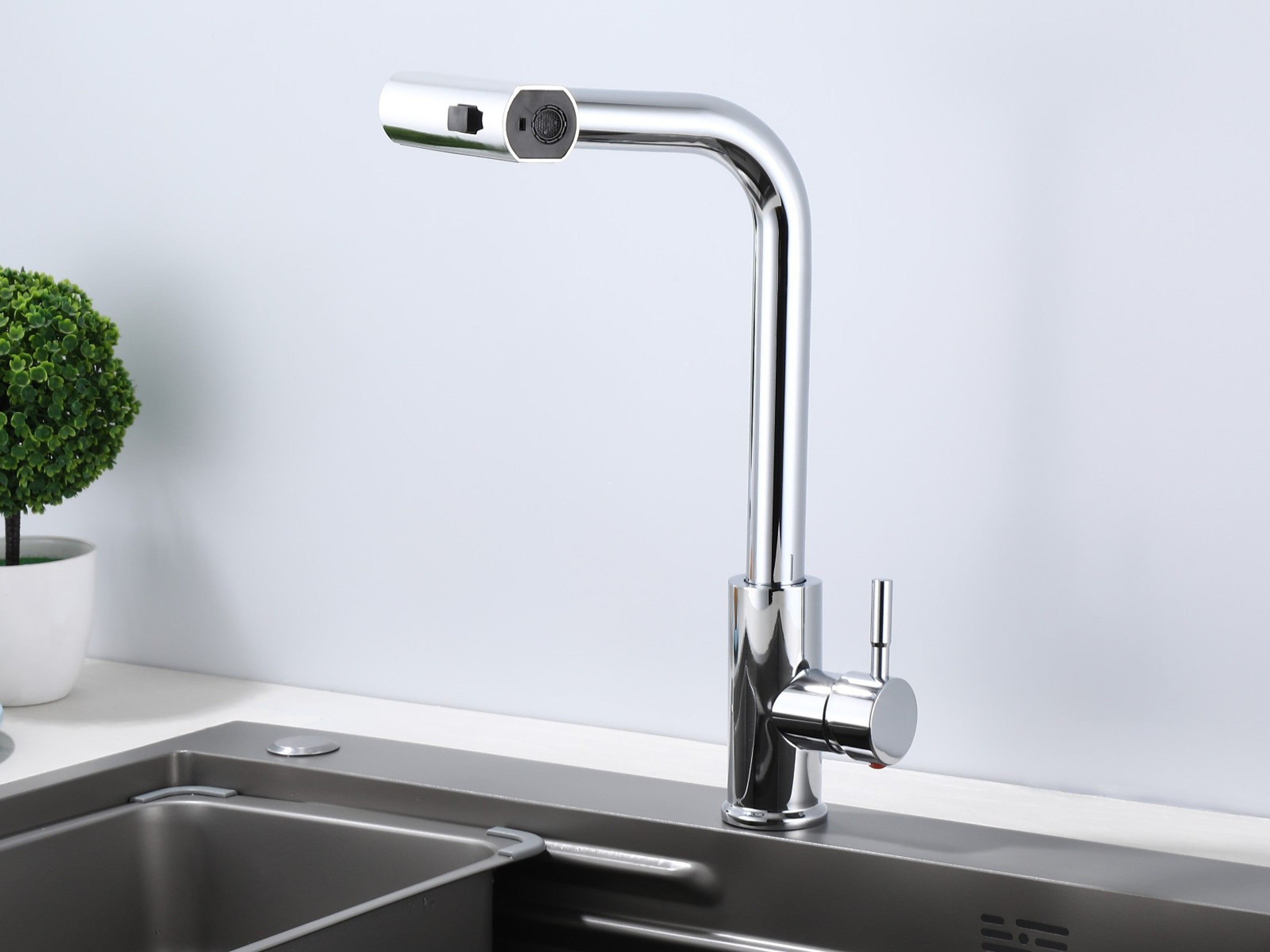 Küchenarmatur 360° Wasserhahn Verchromt - Interbed
