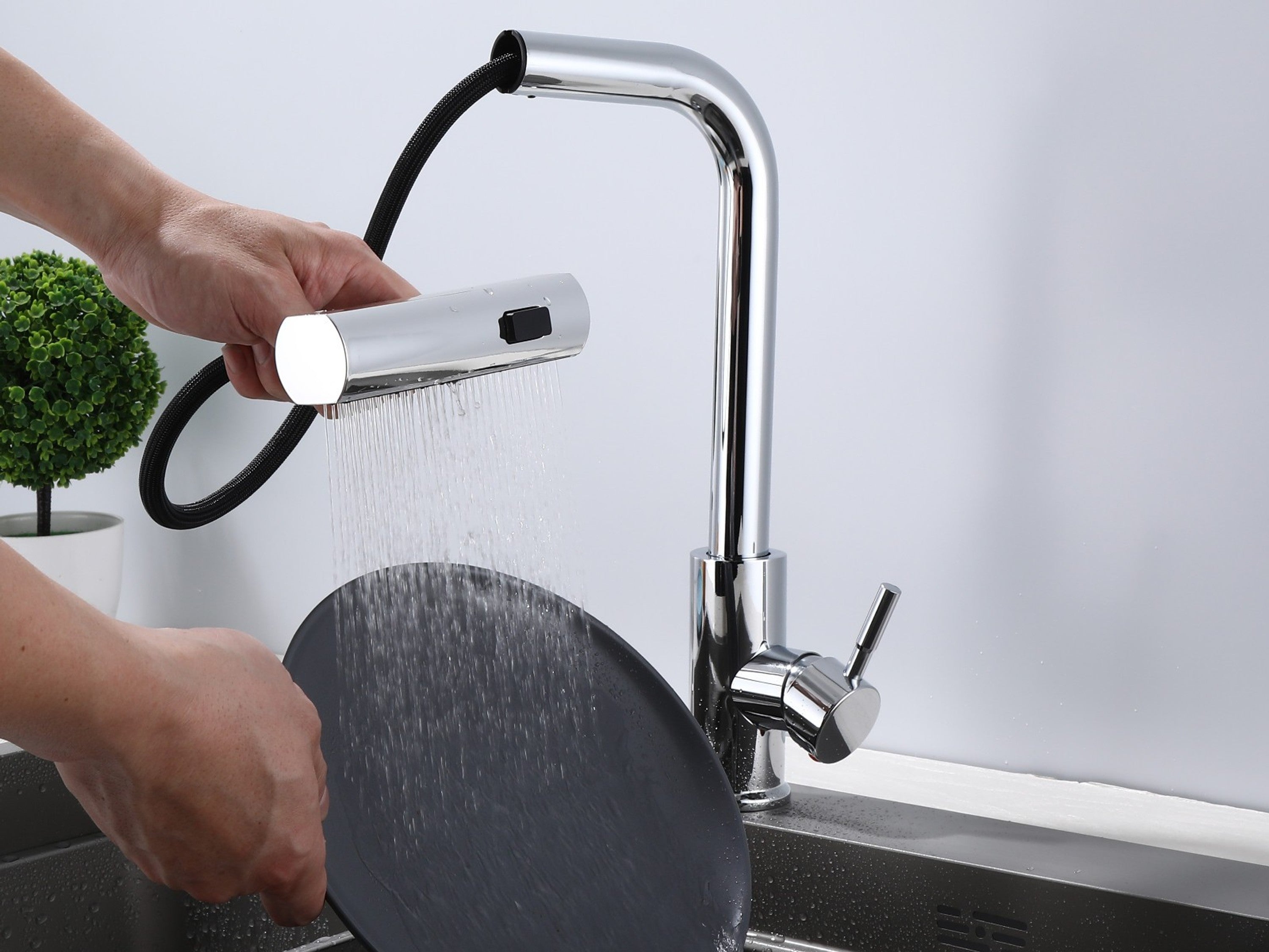 Küchenarmatur 360° Wasserhahn Verchromt - Interbed