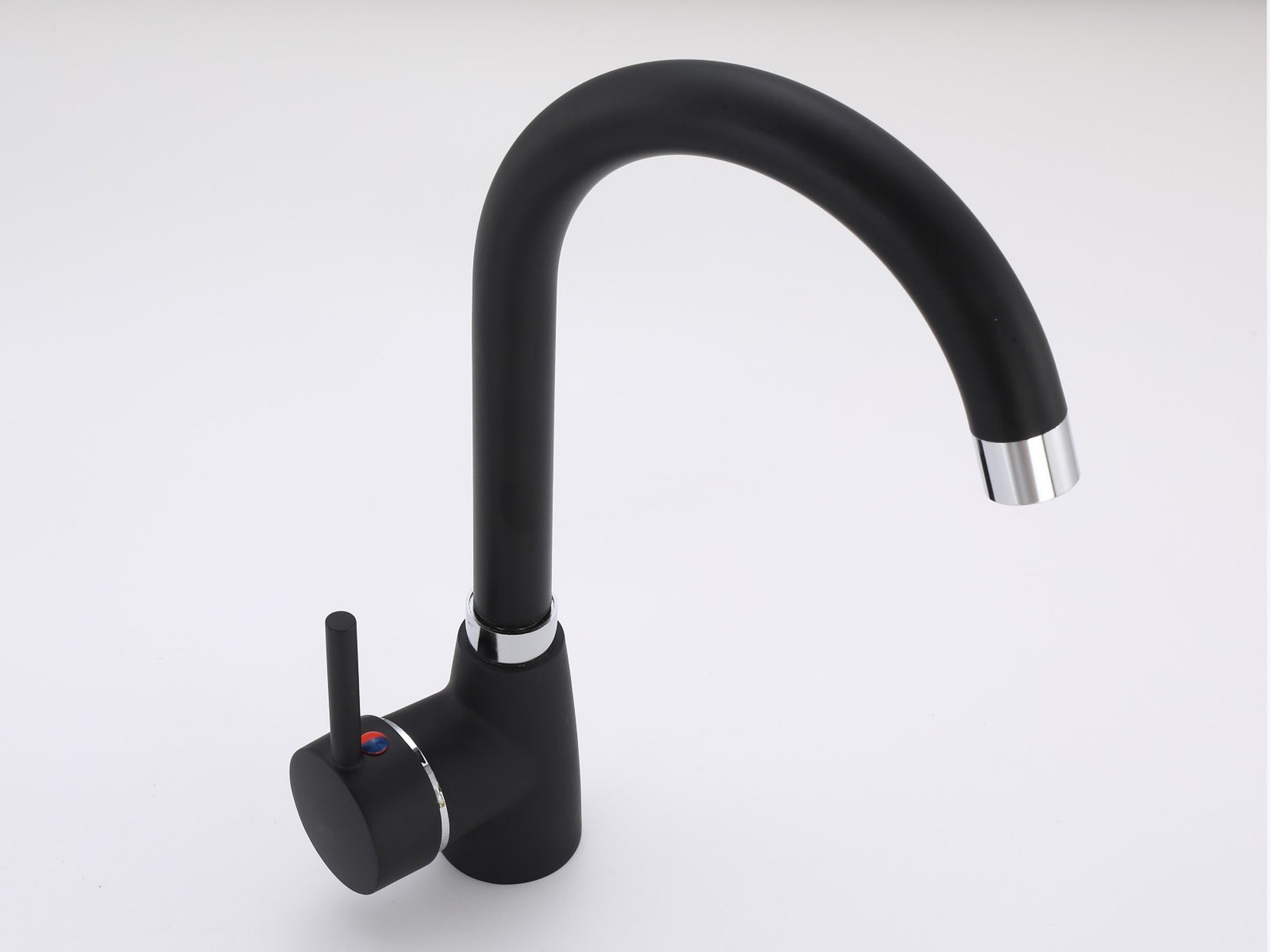 Küchenarmatur 360° Wasserhahn Schwarz - Interbed