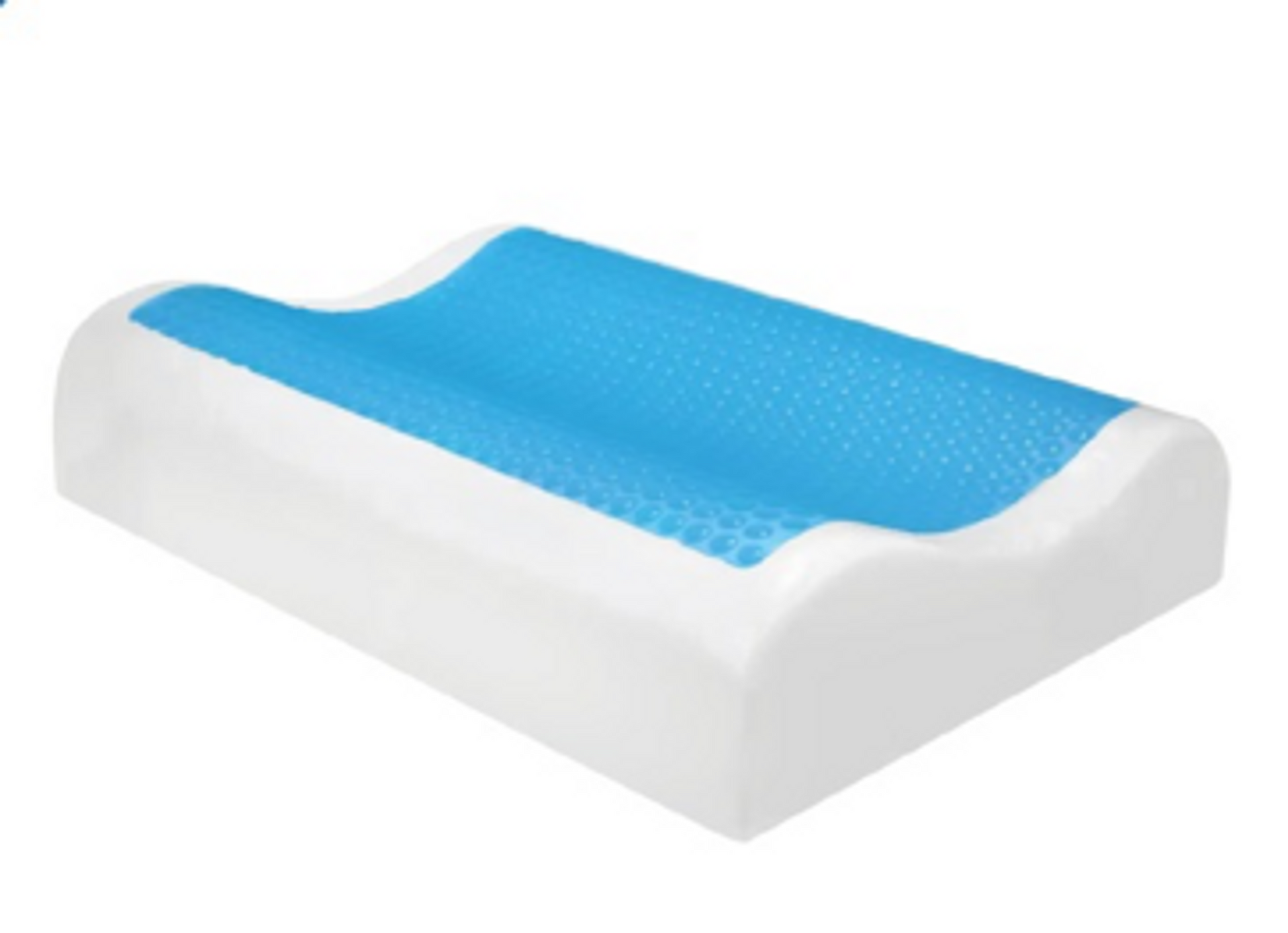 Viscokissen mit Gel-Technologie mit Visco Nackenstützkissen 60×40×14/12 cm - Interbed