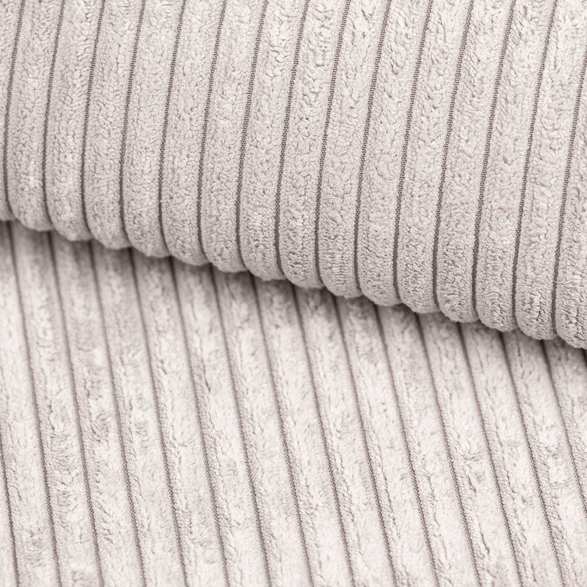 Ecksofa Austin 244x145 cm Cord Creme Poso 100 - Interbed