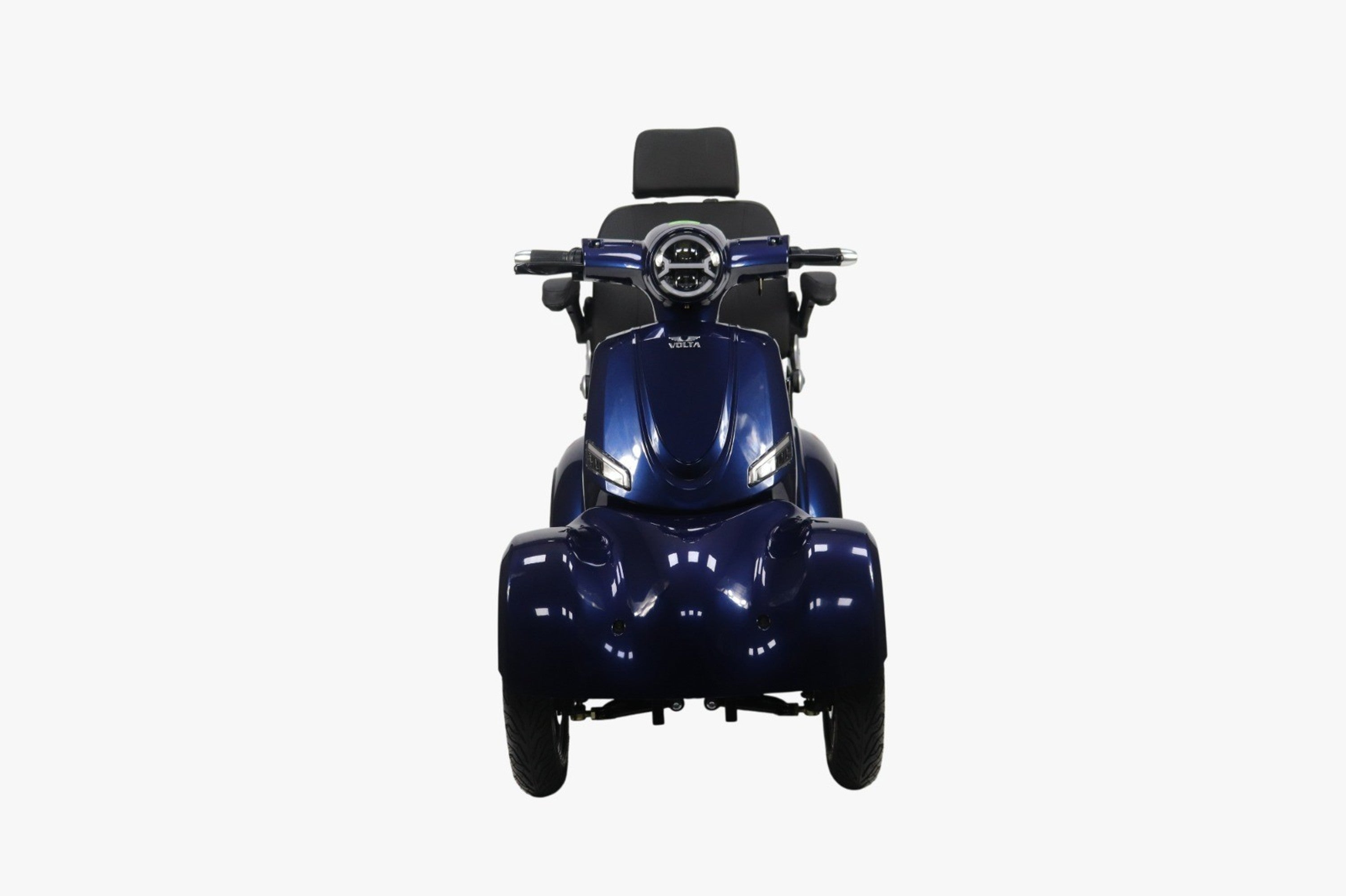 E-Motorroller Seniorenmobil 4-Rad in Grau Seniorenroller E-Roller Blau