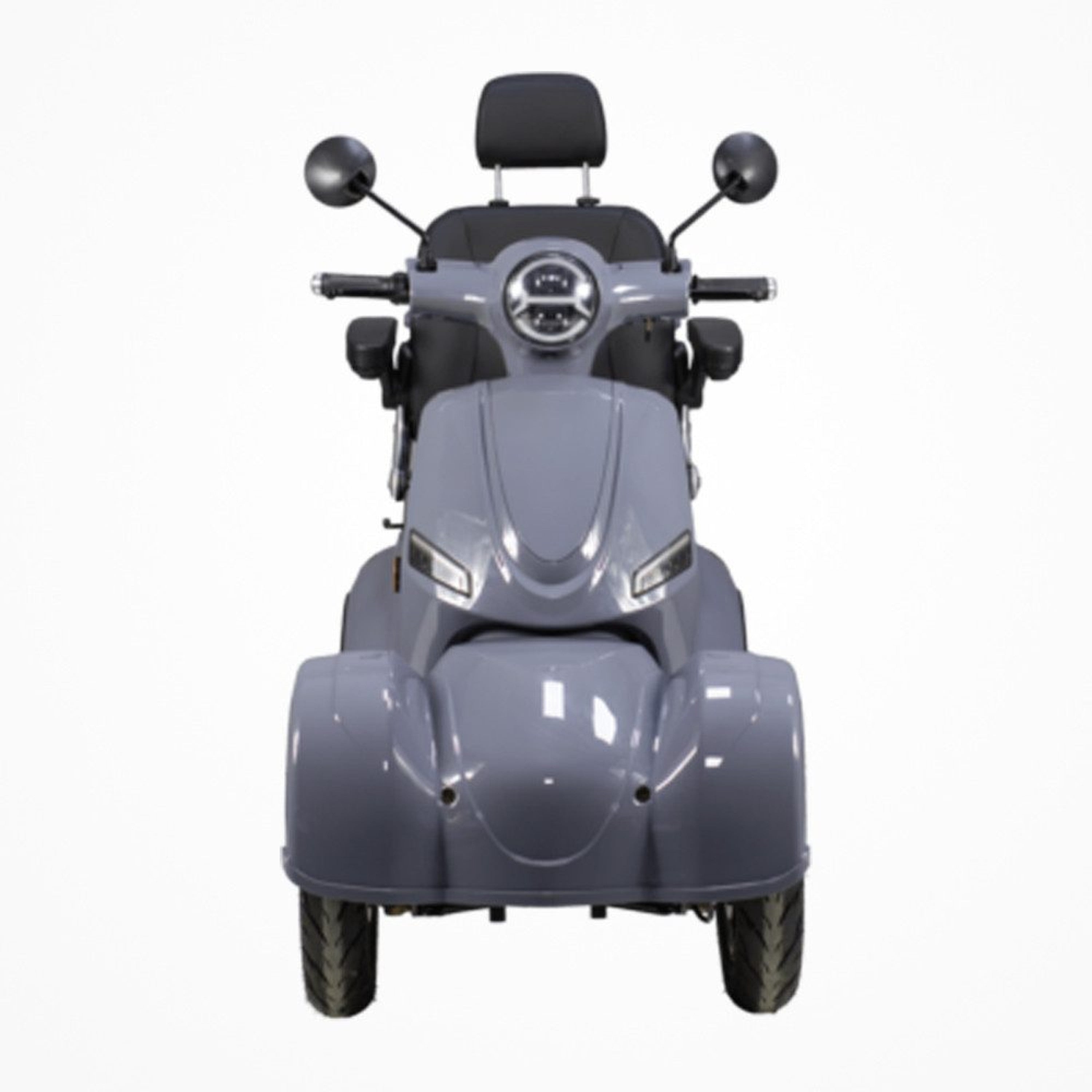 E-Motorroller Seniorenmobil 4-Rad in Grau Seniorenroller E-Roller Grau