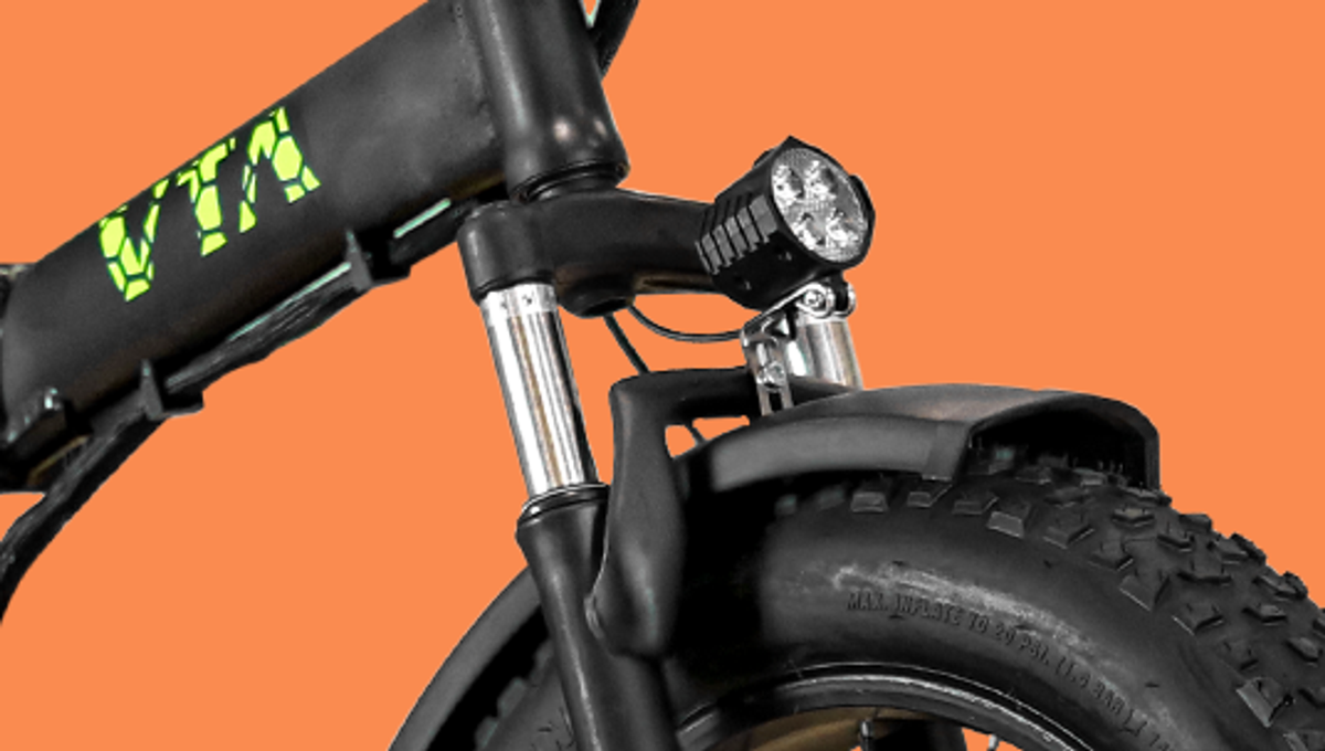 E-Bike Mountainbike 20'' Elektrofahrrad Faltbares E-Fahrrad Schwarz